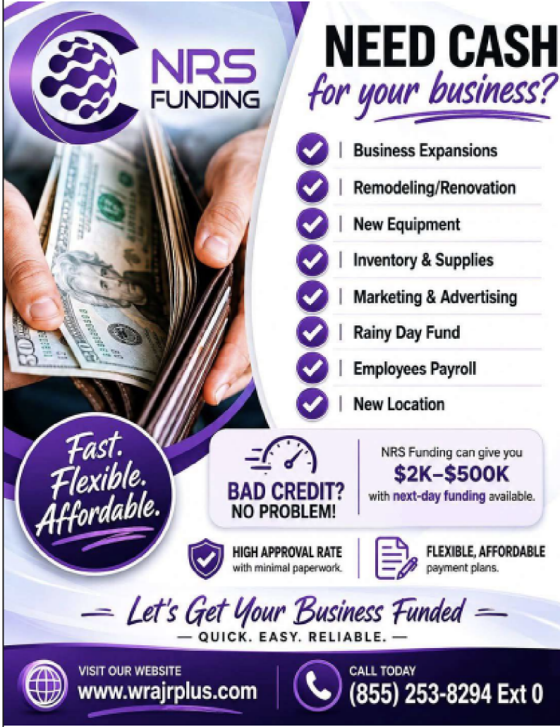 NRS Funding flyer