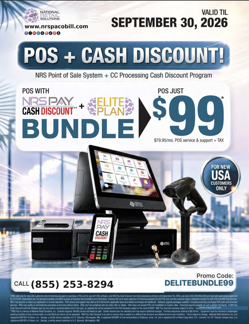 POS + Cash Discount bundle promotion